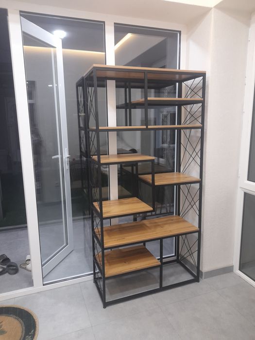 Mebel loft mebel stelyaj, Ari ini, shkaf metal polka istalgan turidan