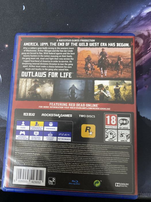 Red Redemption 2 nefolosit