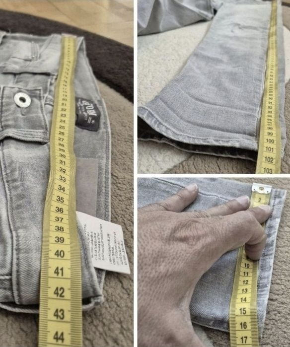 Blugi Uniforme - Model "Dean", Fabricat Italia, Confort Superior - W33