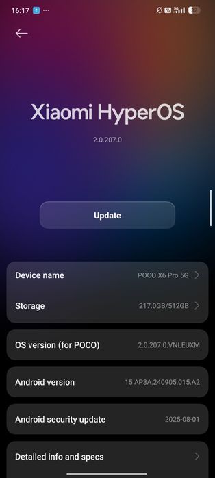 Poco X6 Pro 512/12