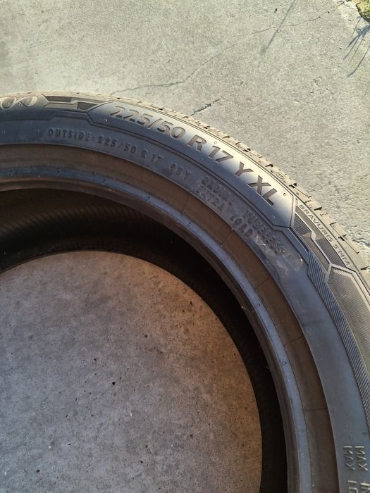 2 Anvelope de vară 225 50 r17 Barum