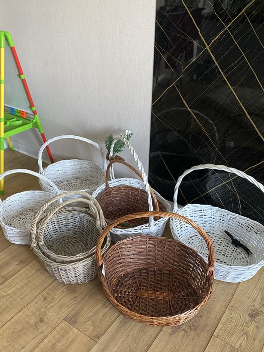 Корзина плетёная большие