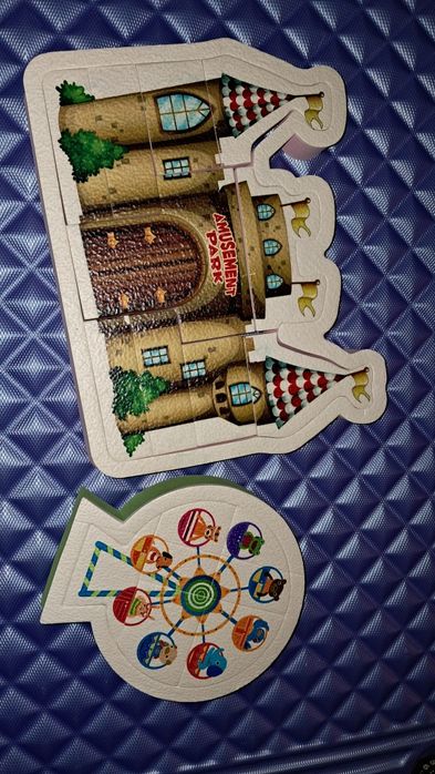 Детски водоустойчив 3D пъзел Лунапарк