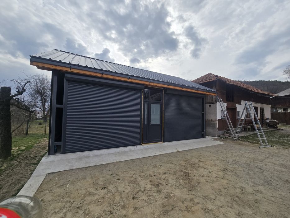 Usi garaj rulou Aluminiu