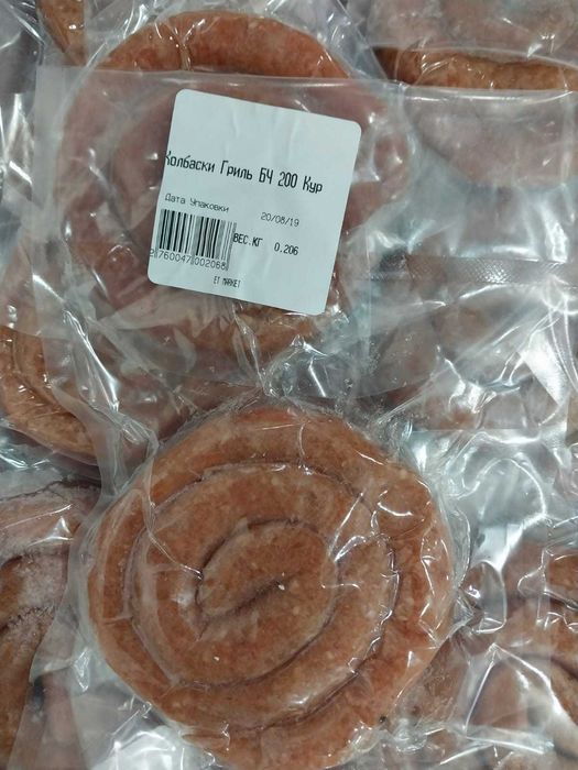 стейки и колбаски