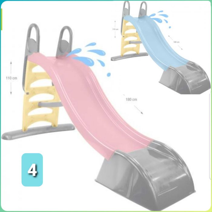 Пързалка улей parzalka Dino Pooh Verena Wavy