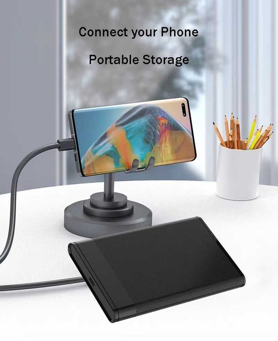 Външна Кутия USB 3.0 за 2.5 инчов харддиск SATA SSD адаптер до 2ТB HDD