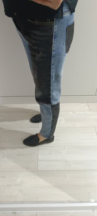 Джинсы , брюки . Очень оригинальные