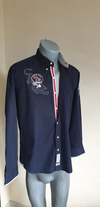 La Martina  Cotton Slim Fit Mens Size M НОВО! ОРИГИНАЛ! МЪЖКА РИЗА!