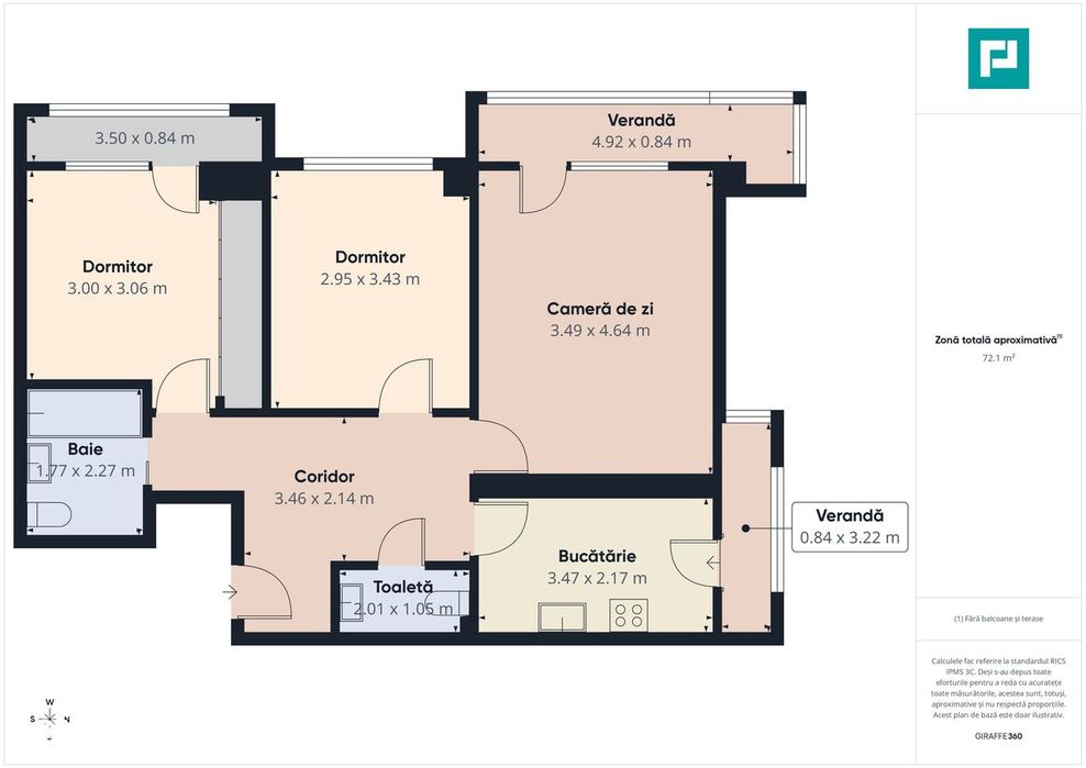 Apartament 3 camere | Sălaj – Confort Urban