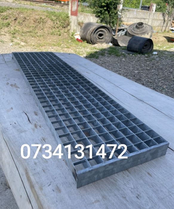 Trepte metalice zincate
