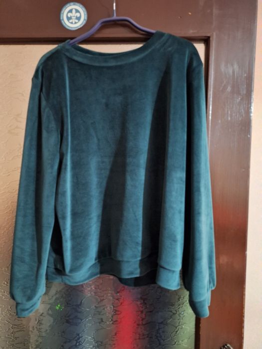 Trening catifea verde smarald