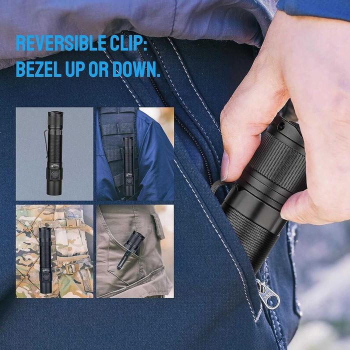 Lanternă tactică Trustfire T10R, LED reîncărcabilă tip C , 1800lm