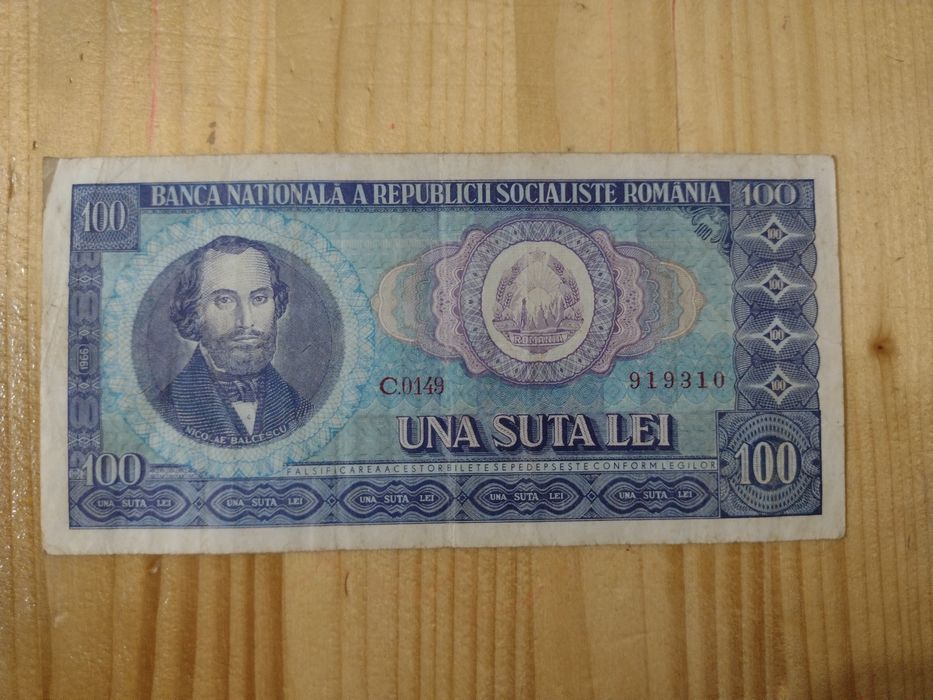 Bancnotă 100 lei din 1966