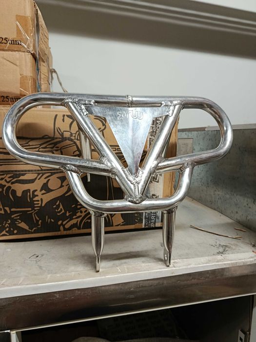 Предна алуминиева броня XRW Bumper X8 за АТВ (Polished)