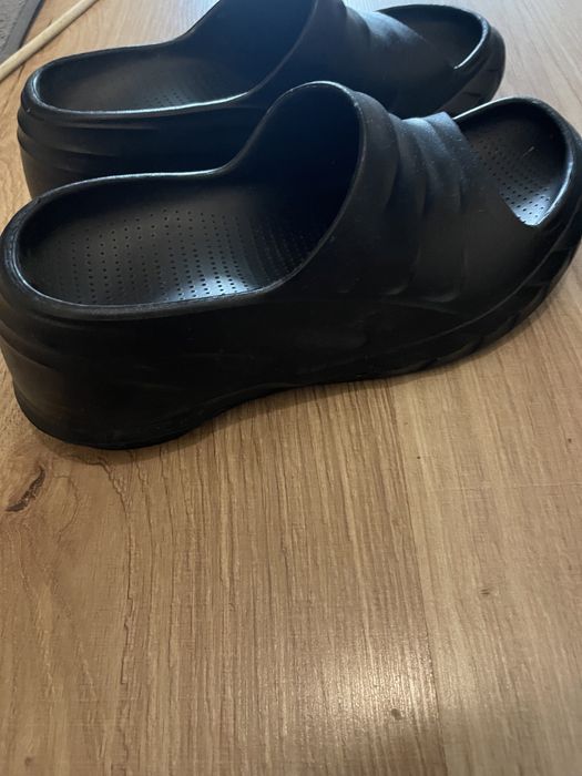 Дамски гумени чехли на платформа, чехли на платформа H&M