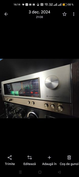 Deck Teac A-650 perfect estetic și tehnic+Kenwood KT-6005 superb