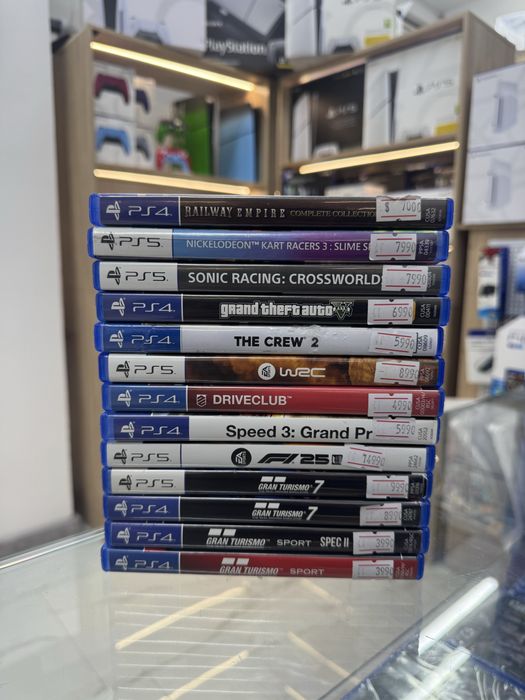 Б/У диски ps4/ps5