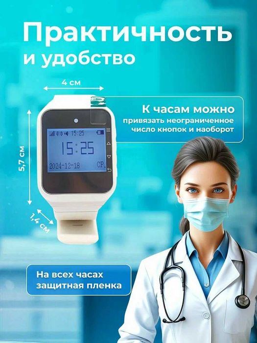 Беспроводная вызова система  идеально  для ресторанов, клиник, больниц