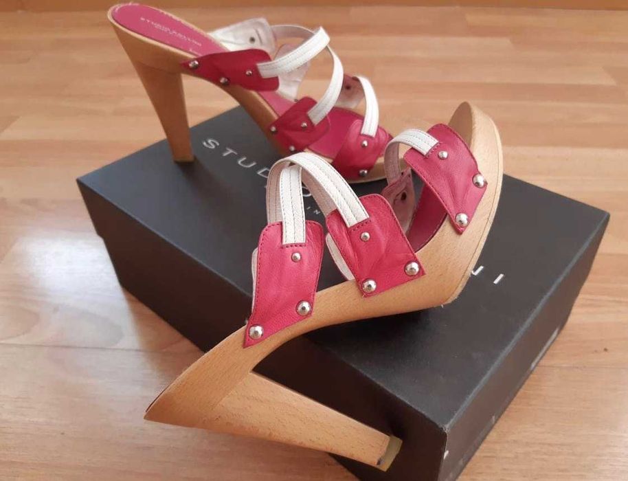 Босоножки  женские  (сабо) STUDIO POLLINI (оригинал)