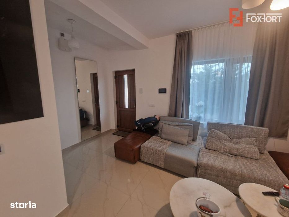 Duplex de vanzare cu 4 camere mobilat si utilat - Mosnita Veche