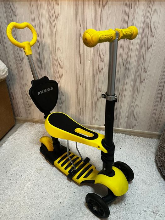 Самокат детский для ребенка до 5 лет