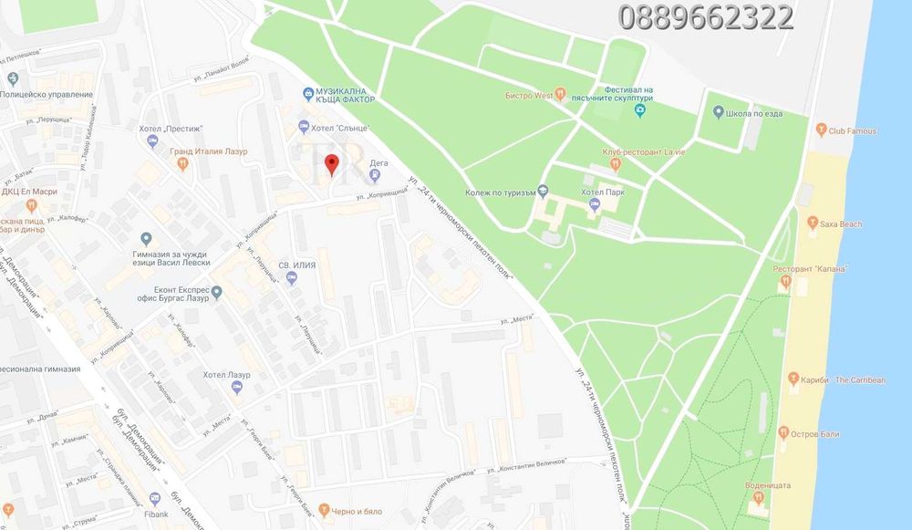 Дава се под наем Тристаен апартамент в Бургас, Лазур - 90 кв.м за 714 € - Снимка #12