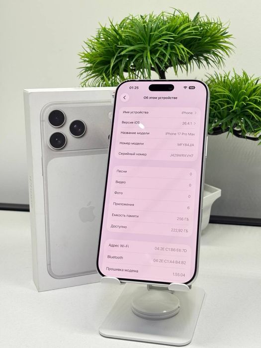 iPhone 17 Pro Max 256gb Akb 100% цп 1