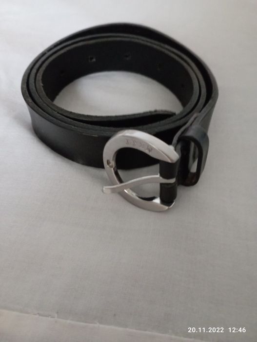 Curea dama Next  neagră 40