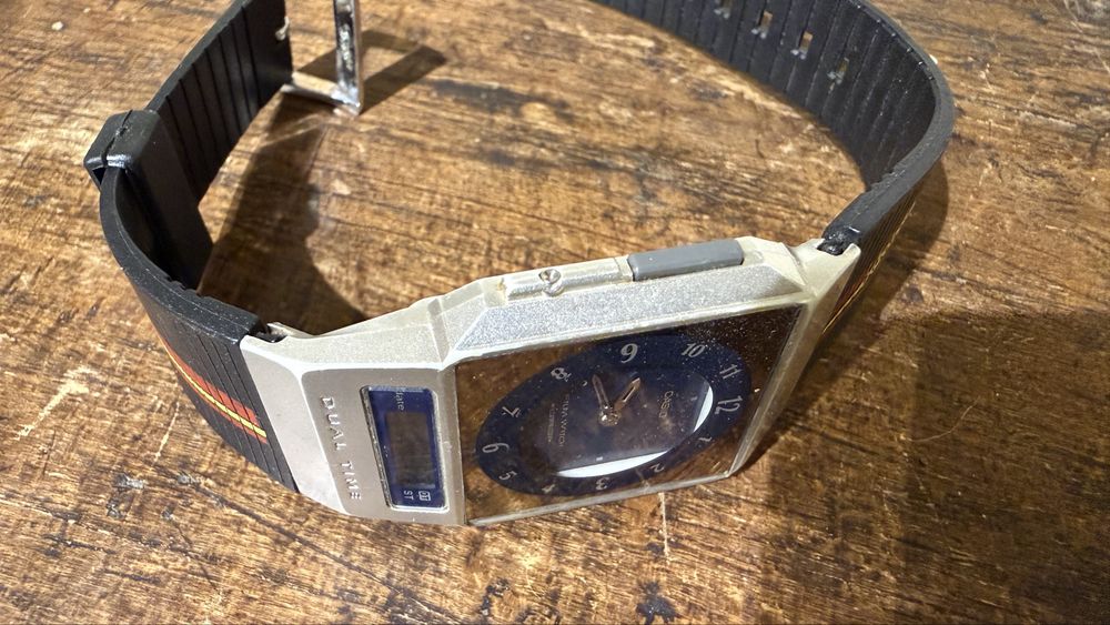 Casio film watch analog digital rar