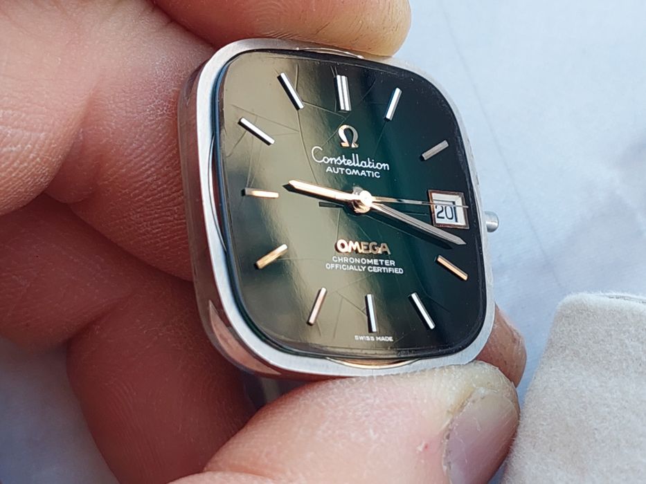 Ceas Omega Constellation Spider Dial Chronometer, colectie vintage