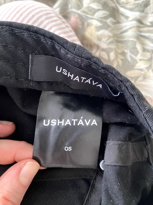 Бейсболка Ushatava чёрная, оригинал, б/у OS