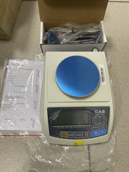 Весы лабораторные CAS MWP 300