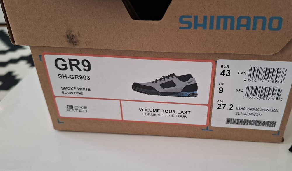 Вело обувки SHIMANO GR9 номер 43