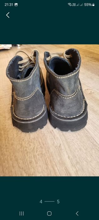 Ботинки 43-44р Замша