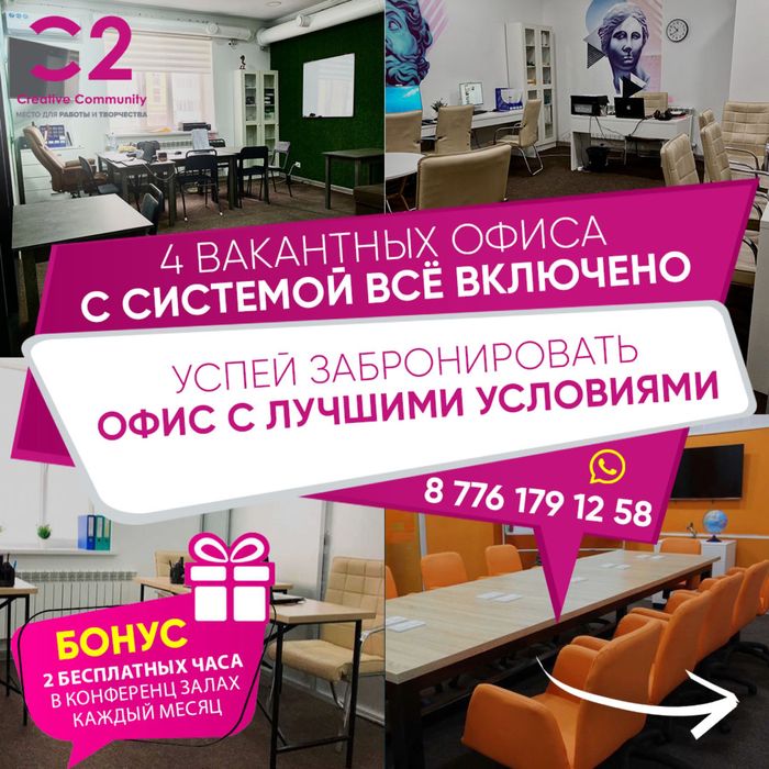 Офисы в аренду всё включено