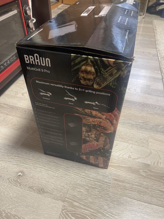 Мультигриль Браун 9 Pro CG9140 — новый, в упаковке