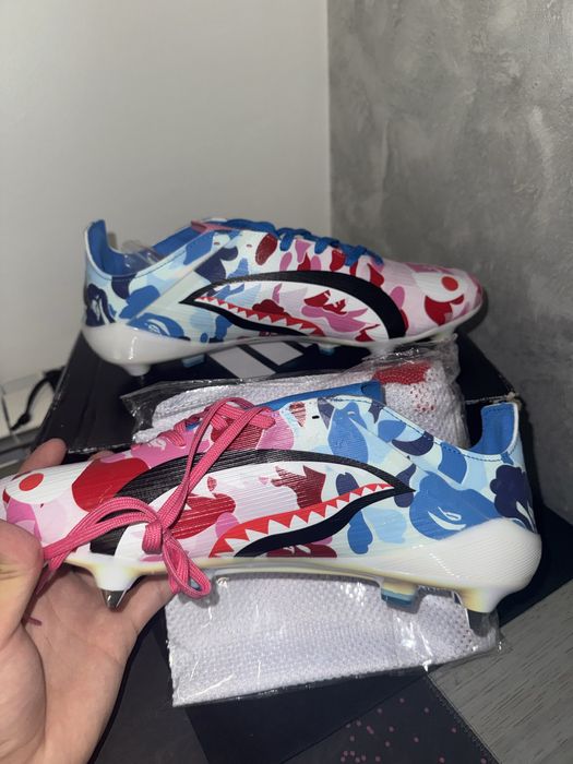 Ghete Fotbal Adidas F50 bape custom