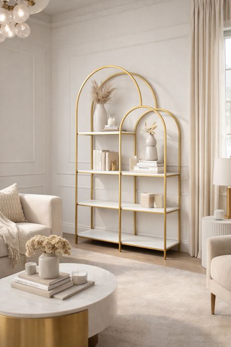 Дизайнерский стеллаж с арками, торговое оборудование,  лофт