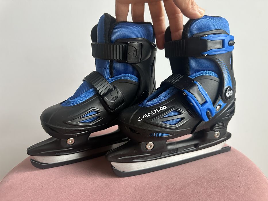 Patine de gheață mărimea 27-30 reglabile, Cygnus