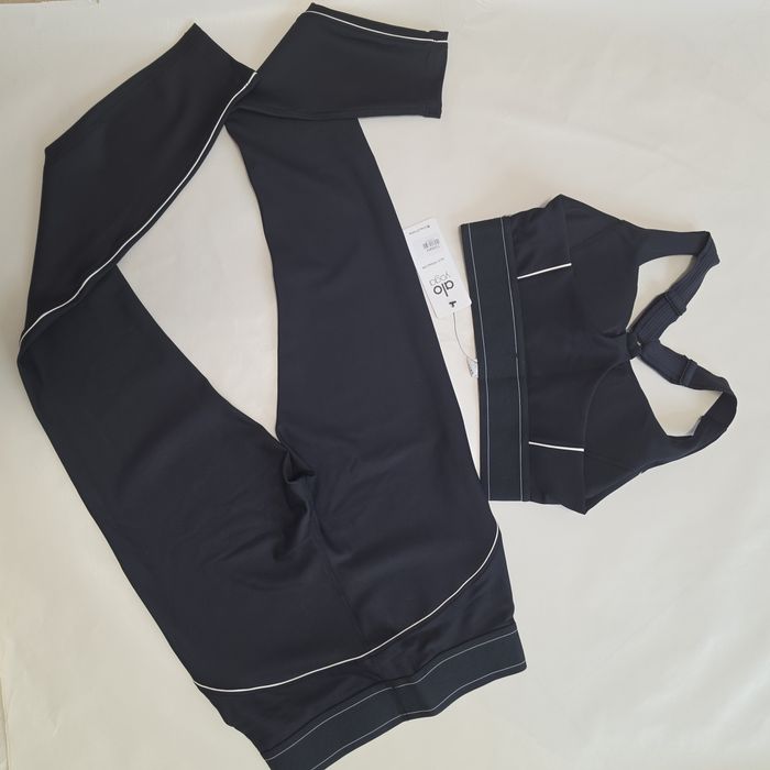 Set Alo bustiera si colant,S, negru