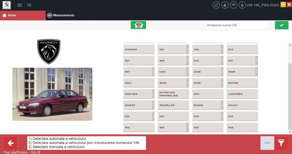 Tester/Diagnoza Lexia3-Diagbox 9.186 in Limba Romana pentru Peugeot, Citroen, Ds, Opel