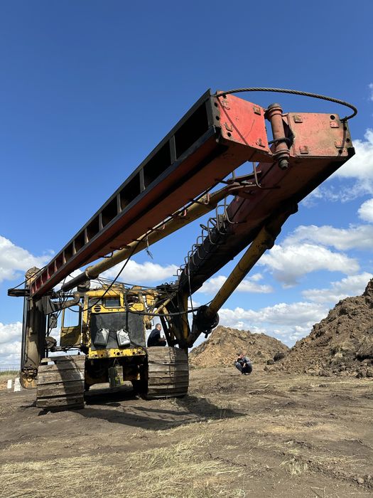 Забивка свай. Услуги сваебойки!