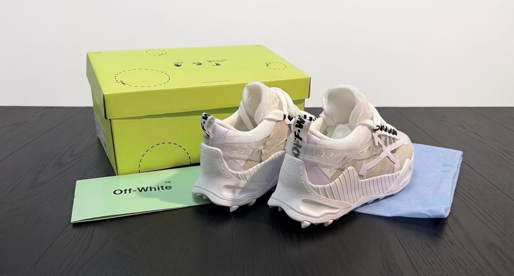 Adidasi OFF-White Odsy 1000 Alb - Cutie