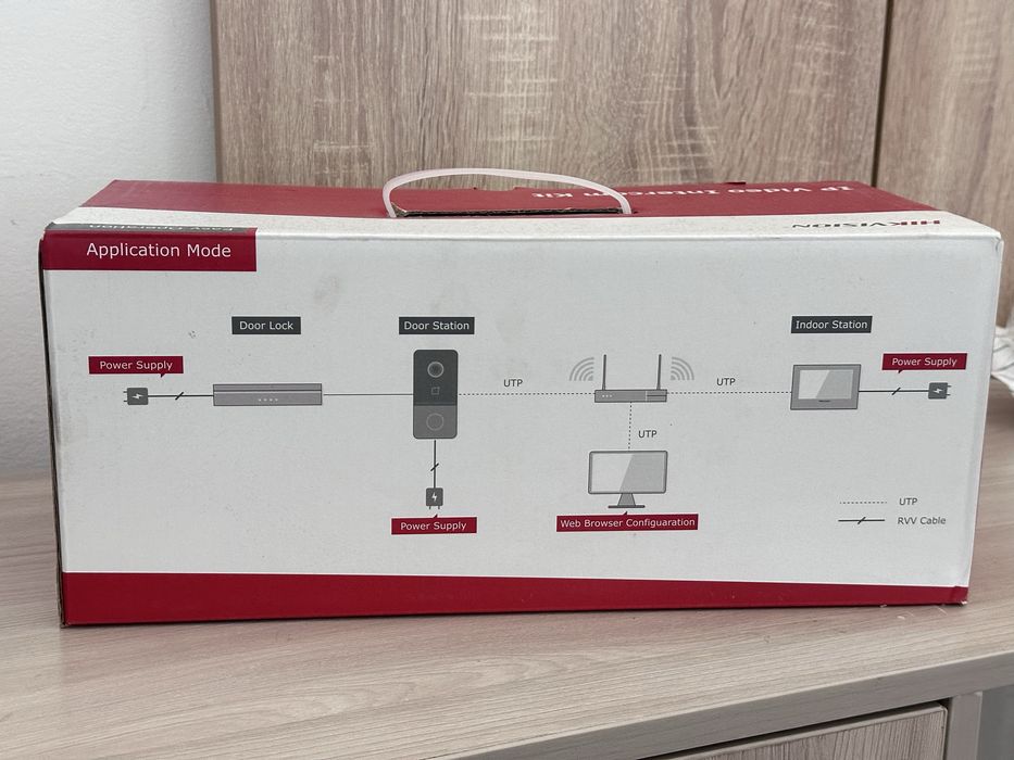 Hikvision видеодомофон DS-KIS605-P