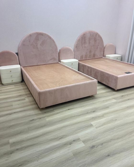 Premium sifatdagi bolalar soft yumshoq krovatlari