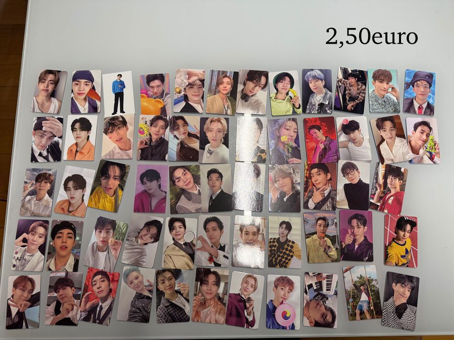 Kpop албуми и картички, Seventeen, enhypen, stray kids, black pink