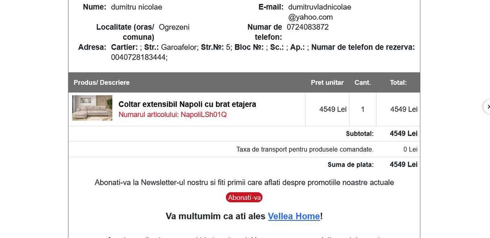 Colțar extensibil Napoli, bej, cu ladă + etajeră, 298 cm – stare foarte bună