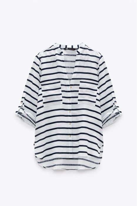ZARA риза 100% лен