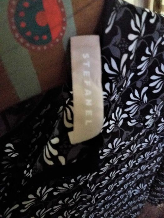 Bluza dama (Stefanel), eleganta (voal), imprimeu discret